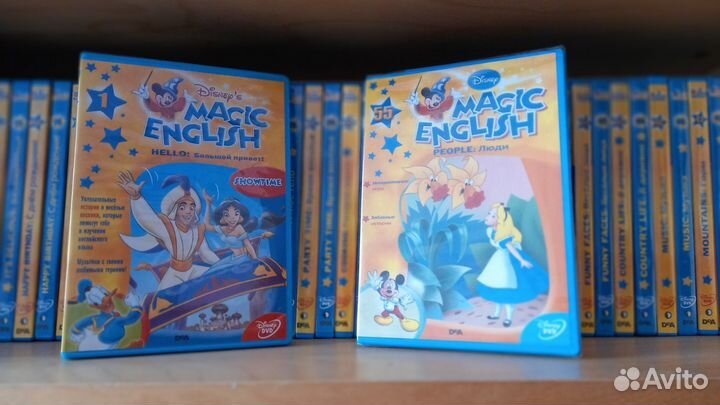 Курс английского для детей Magic English 55 дисков