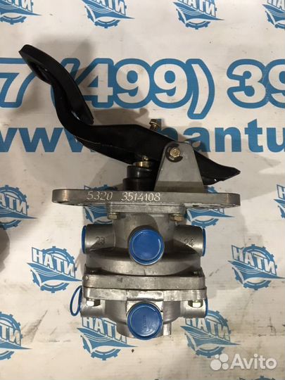 Кран тормозной в сборе 5320-3514108 камаз