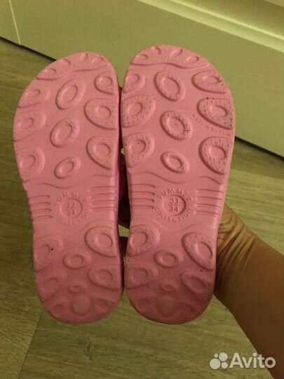 Сланцы для девочки р 33-34