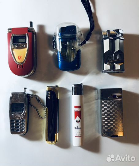 Коллекционные зажигалки, каждая по 150