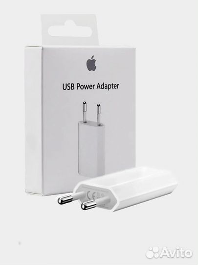 Оригинальный зарядный блок apple