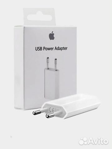 Оригинальный зарядный блок apple