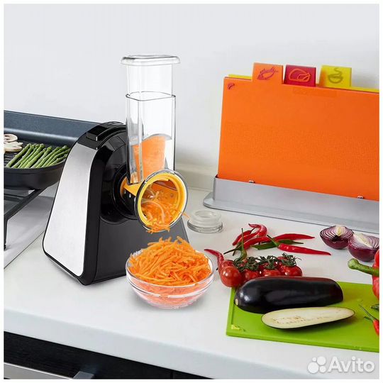 Тёрка электрическая Kitfort кт-3047, черный