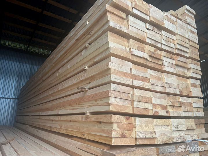 Брус обрезной 200х200х6000мм