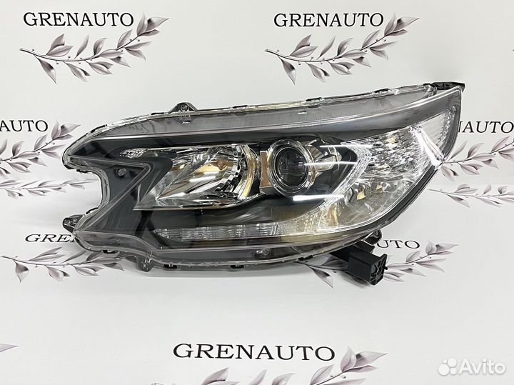 Фара левая галоген Honda Crv4 2012-2015 с LED дхо