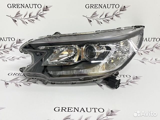 Фара левая галоген Honda Crv4 2012-2015 с LED дхо