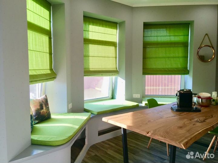 Римские шторы. Ткани из Европы и Турции