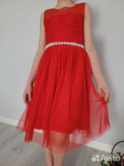 Платье для девочки 140