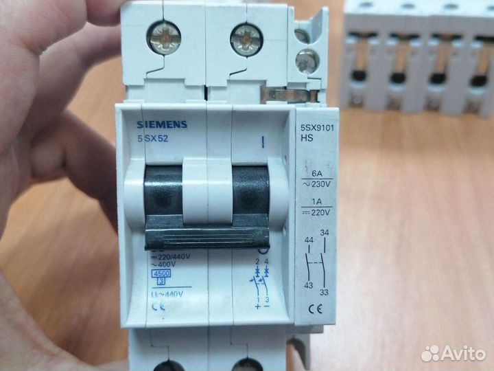 Siemens блок контактов состояния AS 2no 5SX9101