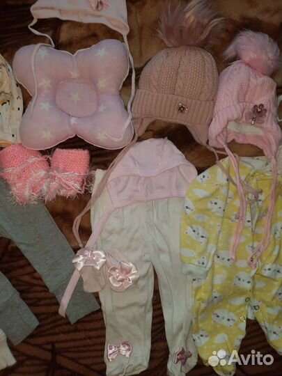 Вещи на девочку от 0до 3 месяцев