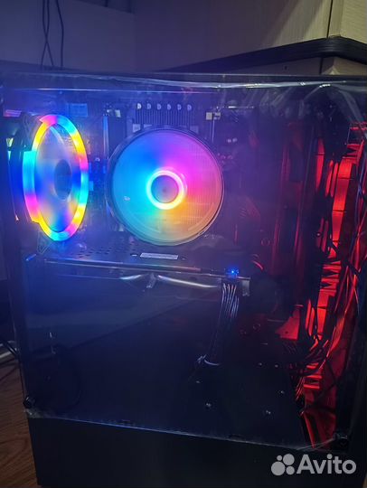 Новый игровой пк intel 12 ядер / 16 gb, rx 580