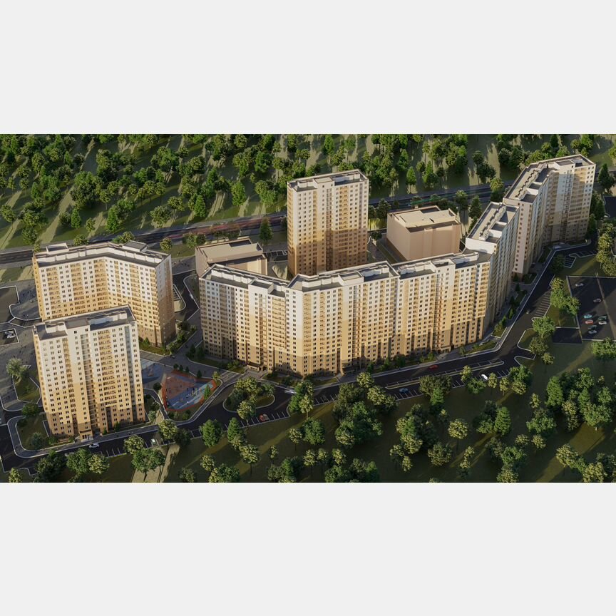 1-к. квартира, 34,4 м², 17/17 эт.