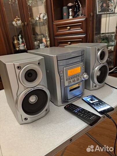 Музыкальный центр panasonic.звук супер
