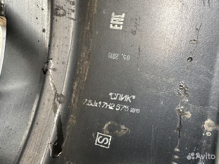 Кованные диски R17 и зимние шины VW T6