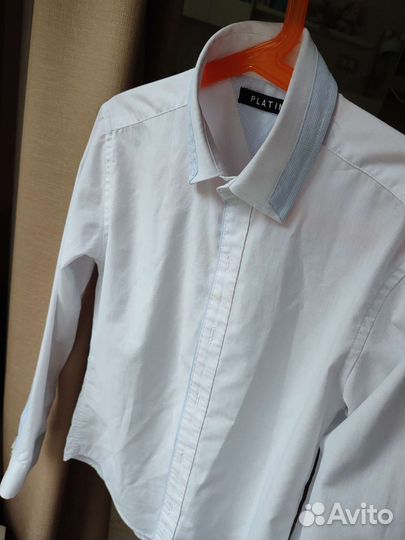 Рубашка для мальчика размер 10 рост 134-140