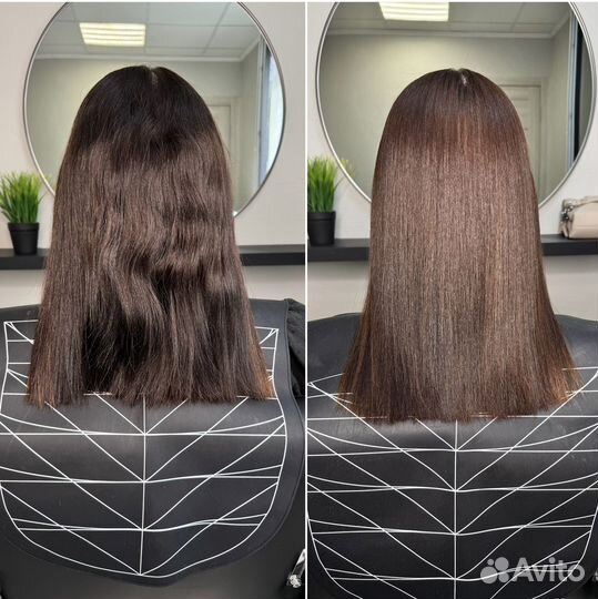 Кератиновое выпрямление волос, ботокс