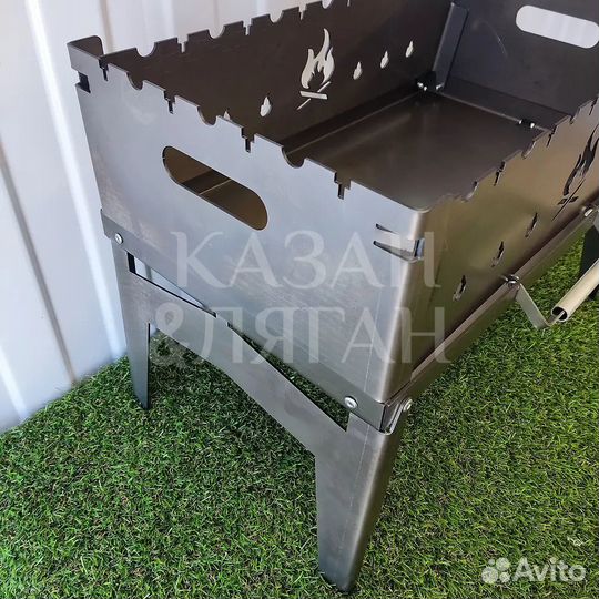 Мангал дипломат с чехлом