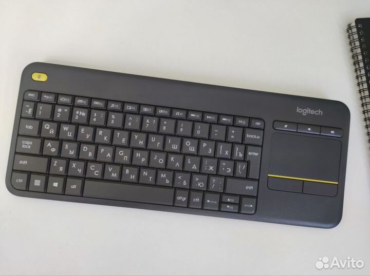 Клавиатура Logitech K400 Plus с тачпадом беспровод