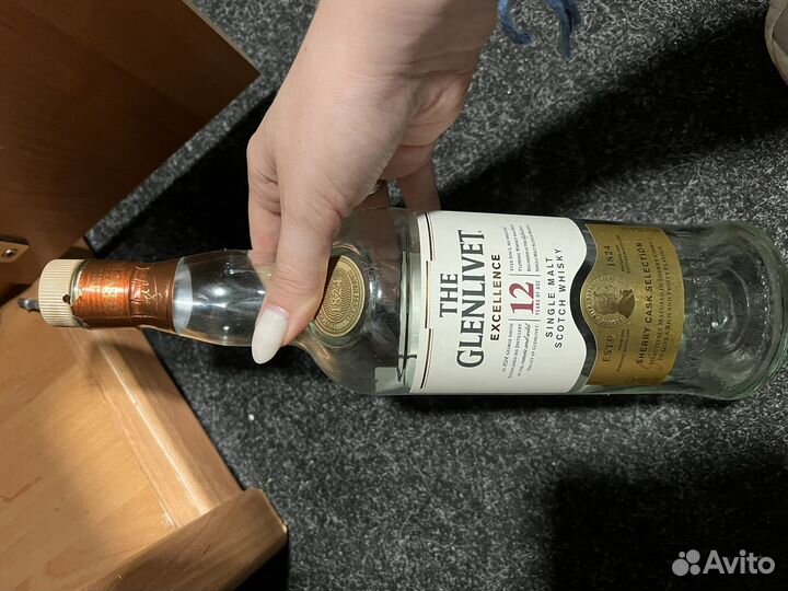 Пустые бутылки из под алкоголя