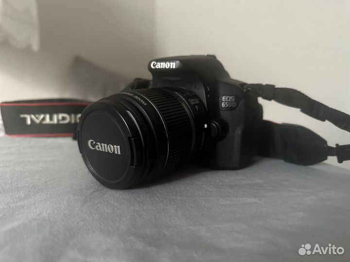 Зеркальный фотоаппарат canon eos 650d