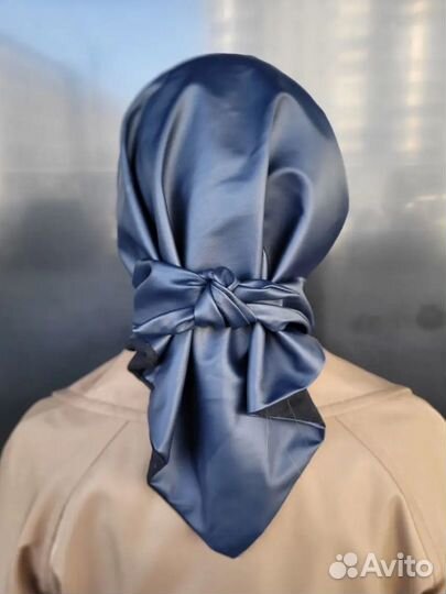Косынка платок из экокожи женская новая