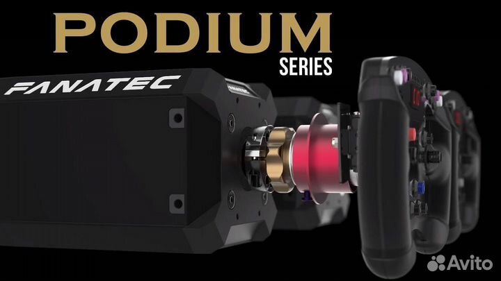 Комплект DD1 Fanatec + RSeat R1 + Club Sport V3