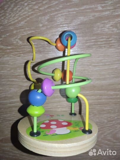 Деревянные игрушки пакетом