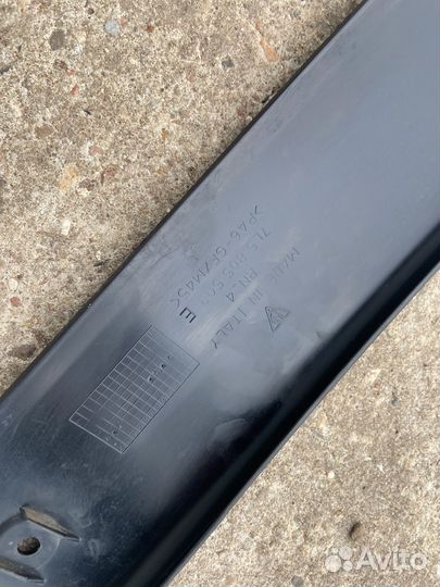 Накладка моторного отсека porsche cayenne 957