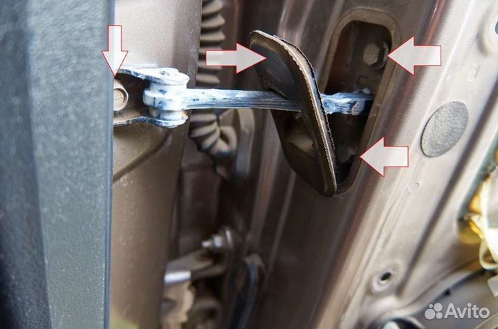 Ремкомплект ограничителей дверей Nissan/Suzuki