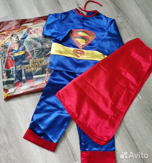 Костюм супермена 104-110
