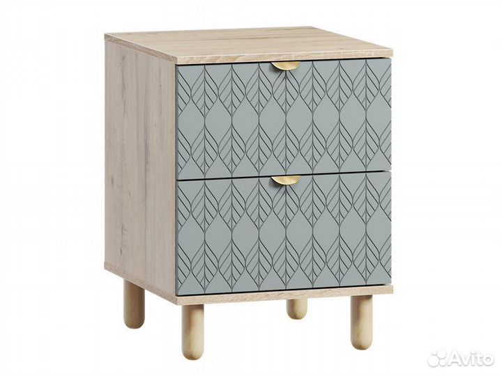 Тумба прикроватная Теджонс Leaf Mentol