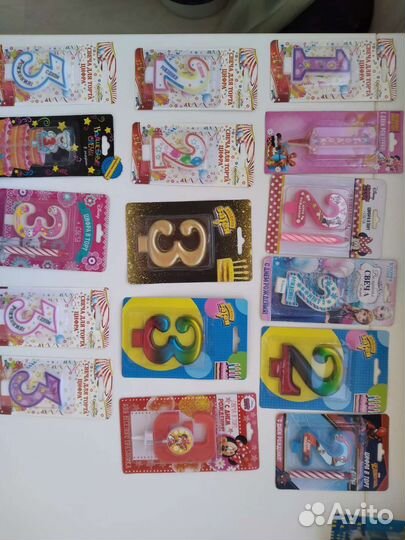 Свечи в торт