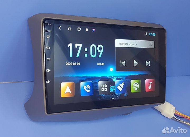 Магнитола android Toyota Vitz 1999-2005 9