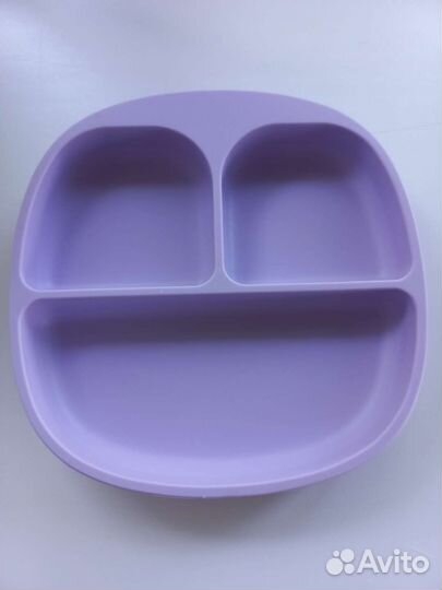 Тарелка детская силиконовая