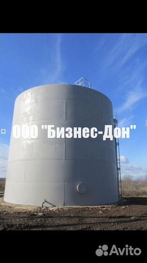 Изготовление резервуаров вертикальных, горизонталь
