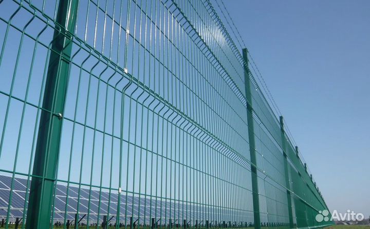 Забор металлический работа по договору под ключ