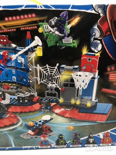 Lego марвел человек паук лего конструктор