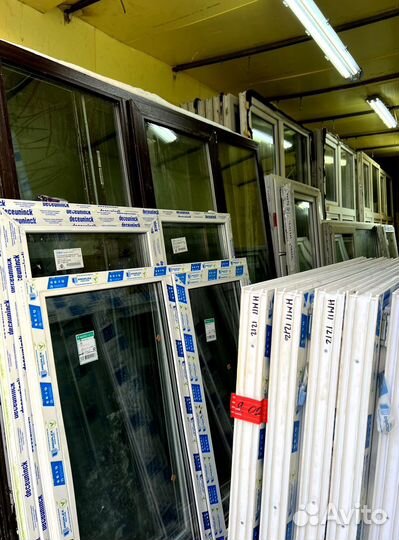 Окна пластиковые бу