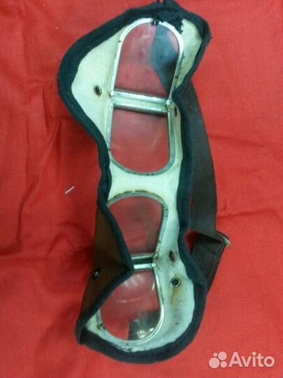 Очки защитные складные прозрачное стекло