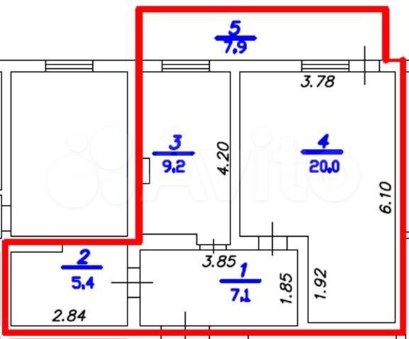 Аукцион: 1-к. квартира, 41,6 м², 1/3 эт.