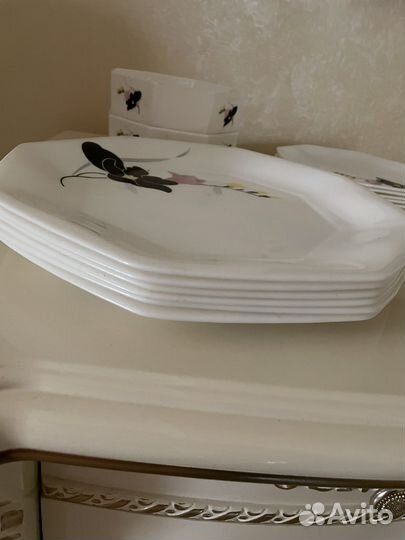 Сервиз arcopal france(цена за 1 тарелку)