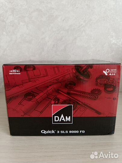 Карповая катушка dam quick 3 SLS 8000 fd