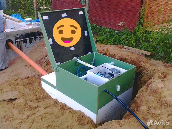 Септик эко Интал 8 дренажный