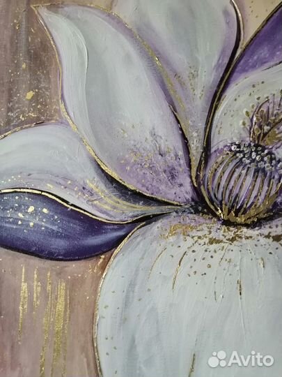 Картина большая / картина цветы