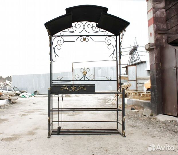 Мангал лофт