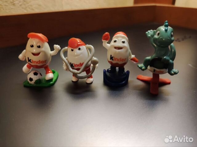 Игрушки из киндера. Маскот яйцо и дракоша