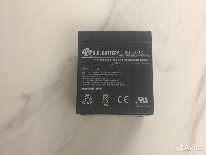 Аккумулятор 12v