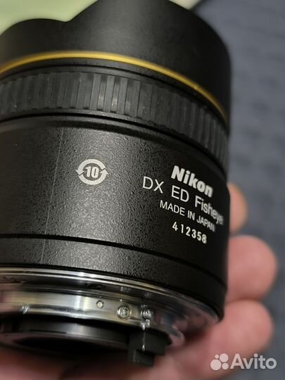 Nikon 10.5MM F/2.8G ED DX состояние нового