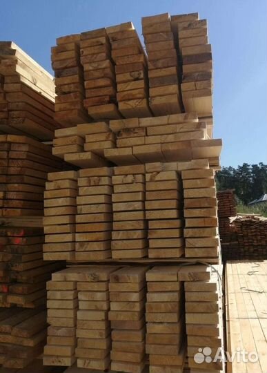 Доска обрезная сосна