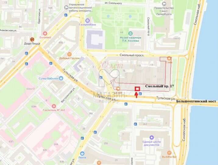 Коммерческое помещение в центре